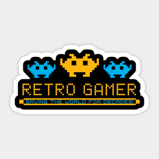 Retro Series - Retro Gamer Sticker